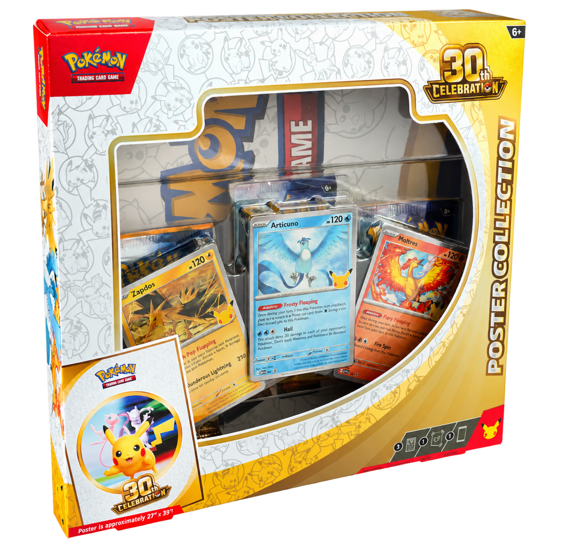 2026 Pokémon TCG 30th Celebration Poster Collection – Factory Sealed