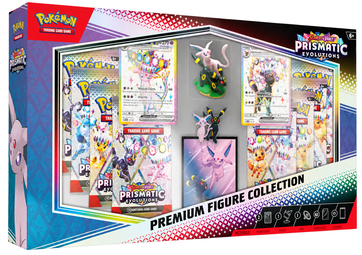Pokémon - Scarlet & Violet Trading Card Game: Prismatic Evolutions Premium Figure Collection