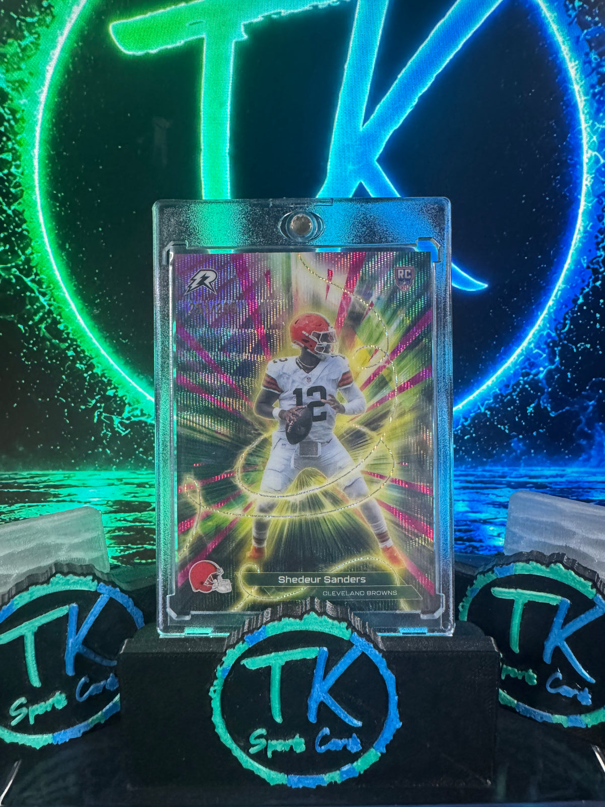 2025 Topps Resurgence Shedeur Sanders Conductors RC Pink /299 #C-18 – Browns