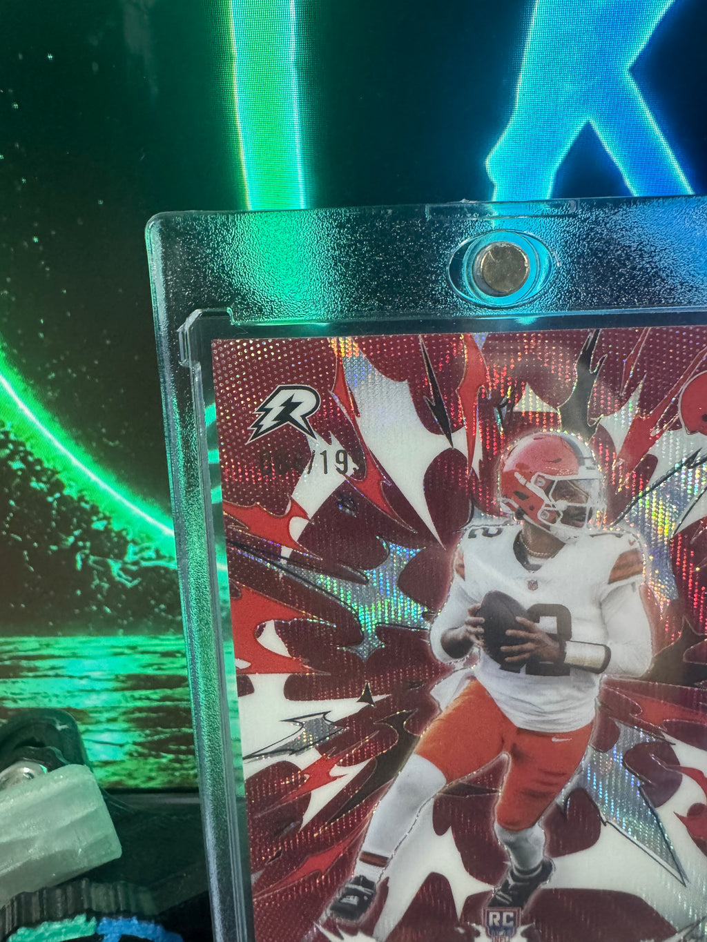 2025 Topps Resurgence Shedeur Sanders RC Red Power Surge /199 #121 – Browns